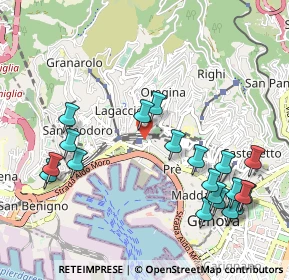 Mappa Genova Piazza Principe, 16134 Genova GE, Italia (1.2055)