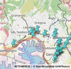 Mappa Genova Piazza Principe, 16134 Genova GE, Italia (1.337)