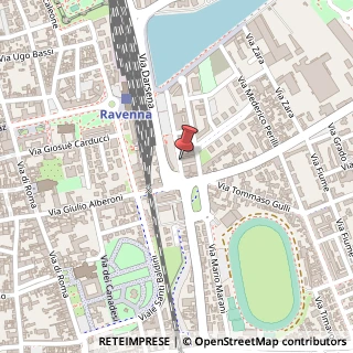 Mappa Via Magazzini Anteriori, 27, 48122 Ravenna, Ravenna (Emilia Romagna)