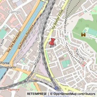 Mappa Via Battista Agnese, 34, 16151 Genova, Genova (Liguria)