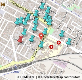 Mappa Viale Masi Tullo, 48022 Lugo RA, Italia (0.2265)