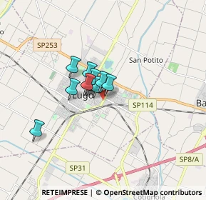 Mappa Viale Masi Tullo, 48022 Lugo RA, Italia (0.94273)