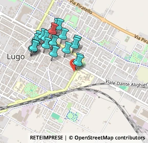 Mappa Viale Masi Tullo, 48022 Lugo RA, Italia (0.432)