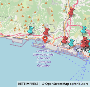 Mappa Pionieri 4, 16154 Genova GE, Italia (5.98357)