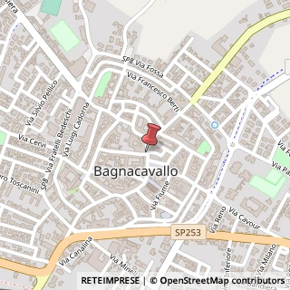 Mappa Via Giuseppe Garibaldi, 6, 48012 Bagnacavallo, Ravenna (Emilia Romagna)