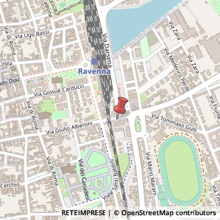 Mappa Via Candiano, 13, 48122 Ravenna, Ravenna (Emilia Romagna)