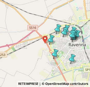 Mappa Via Frisi Paolo, 48124 Ravenna RA, Italia (2.01583)