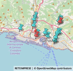 Mappa Milano - Genova, 16149 Genova GE, Italia (3.51588)