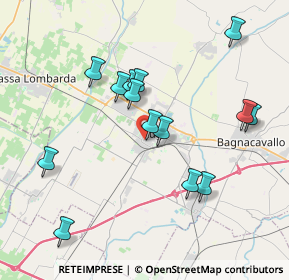 Mappa Via Villa, 48022 Lugo RA, Italia (3.83857)