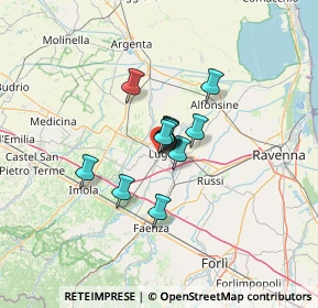 Mappa Via Villa, 48022 Lugo RA, Italia (7.055)