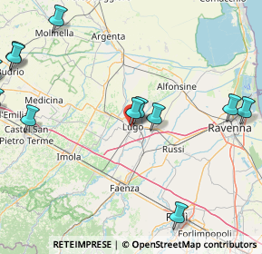 Mappa Via Villa, 48022 Lugo RA, Italia (23.68385)