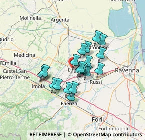 Mappa Vicolo Giovan Battista Trisoli, 48022 Lugo RA, Italia (10.087)