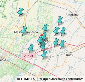 Mappa Via Villa, 48022 Lugo RA, Italia (5.565)