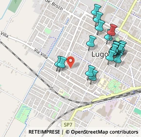 Mappa Vicolo Giovan Battista Trisoli, 48022 Lugo RA, Italia (0.5425)