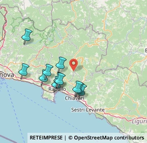 Mappa Via Costa Calderaia, 16040 Orero GE, Italia (13.52182)