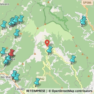 Mappa Via Costa Calderaia, 16040 Orero GE, Italia (3.71905)