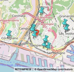 Mappa 16151 Genova GE, Italia (0.94091)