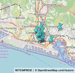 Mappa 16151 Genova GE, Italia (0.75273)