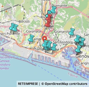 Mappa 16151 Genova GE, Italia (2.12211)