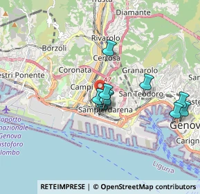 Mappa 16151 Genova GE, Italia (1.45727)