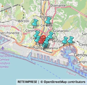 Mappa 16151 Genova GE, Italia (1.03273)