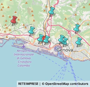 Mappa 16151 Genova GE, Italia (4.59364)