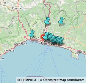 Mappa 16151 Genova GE, Italia (7.90063)