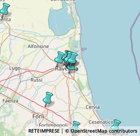 Mappa Via Lissa, 48122 Ravenna RA, Italia (12.95727)