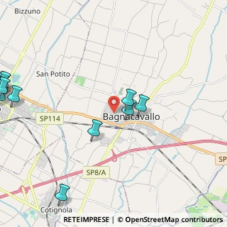 Mappa Via della Costituzione, 48012 Bagnacavallo RA, Italia (3.07909)