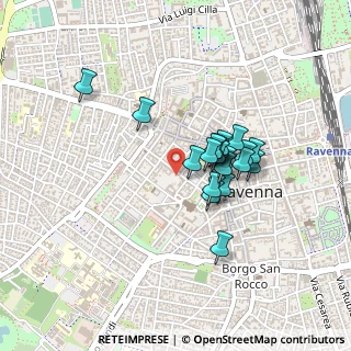 Mappa Via Massimo D'Azeglio, 48121 Ravenna RA, Italia (0.331)