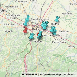 Mappa Via Serrabella, 40065 Pianoro BO, Italia (9.57647)