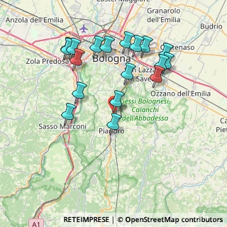 Mappa Via Serrabella, 40065 Pianoro BO, Italia (8.065)
