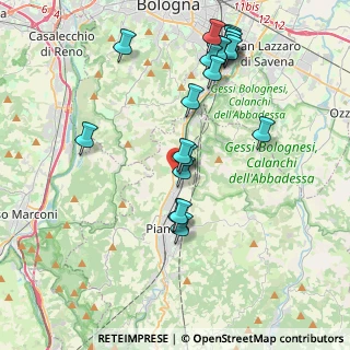 Mappa Via Serrabella, 40065 Pianoro BO, Italia (4.299)