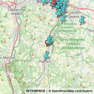 Mappa Via Serrabella, 40065 Pianoro BO, Italia (6.172)