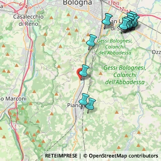 Mappa Via Serrabella, 40065 Pianoro BO, Italia (6.11222)
