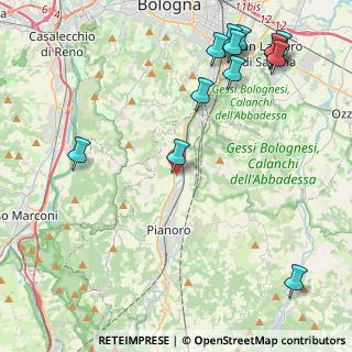 Mappa Via Serrabella, 40065 Pianoro BO, Italia (5.74308)