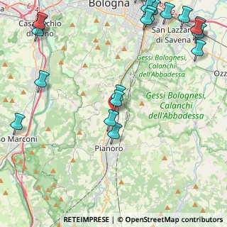 Mappa Via Serrabella, 40065 Pianoro BO, Italia (6.479)