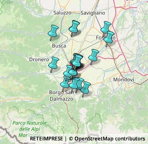 Mappa Via Torino, 12100 Cuneo CN, Italia (7.8845)