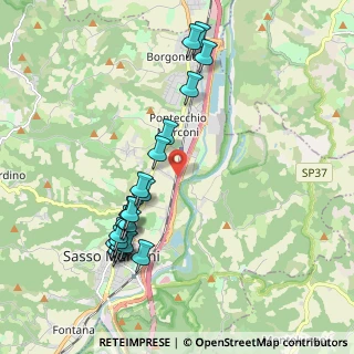 Mappa Via del Chiù, 40037 Sasso Marconi BO, Italia (2.1345)