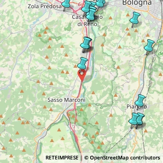 Mappa Via del Chiù, 40037 Sasso Marconi BO, Italia (6.309)