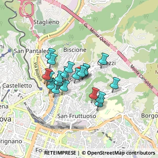 Mappa Via Fereggiano, 16144 Genova GE, Italia (0.6535)