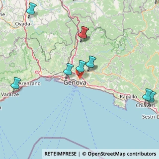 Mappa Via Fereggiano, 16144 Genova GE, Italia (21.58)