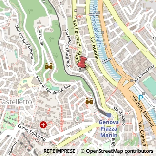 Mappa Via Antonio Burlando, 3A, 16137 Genova, Genova (Liguria)