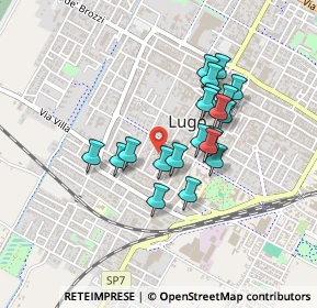 Mappa Via F.lli Malerbi, 48022 Lugo RA, Italia (0.3605)