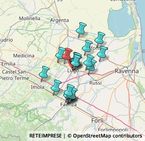 Mappa Via F.lli Malerbi, 48022 Lugo RA, Italia (9.5125)