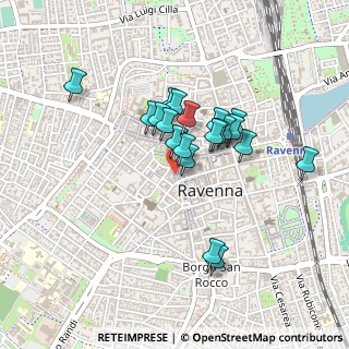 Mappa Via Mentana, 48121 Ravenna RA, Italia (0.3575)