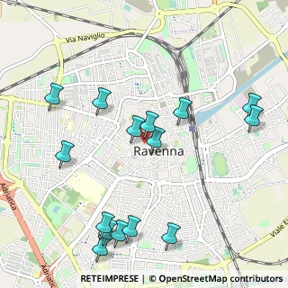 Mappa Via Mentana, 48121 Ravenna RA, Italia (1.198)