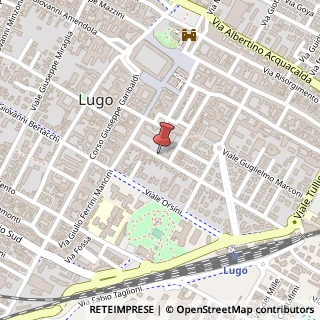 Mappa Via Fratelli Cortesi, 6, 48022 Lugo, Ravenna (Emilia Romagna)