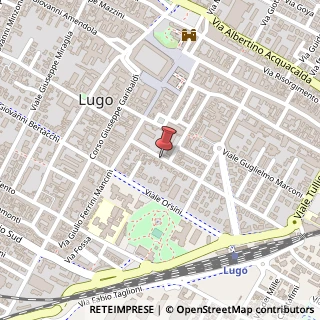 Mappa Via Fratelli Cortesi, 41, 48022 Lugo, Ravenna (Emilia Romagna)
