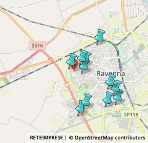 Mappa Via Cardinale G. Lercaro, 48124 Ravenna RA, Italia (1.63909)